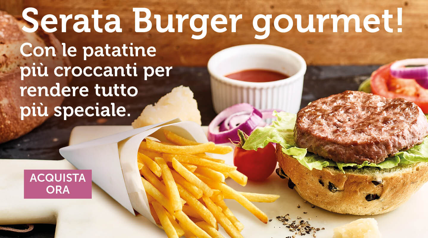 Burger Chianina e Patatine Julienne - bofrost
