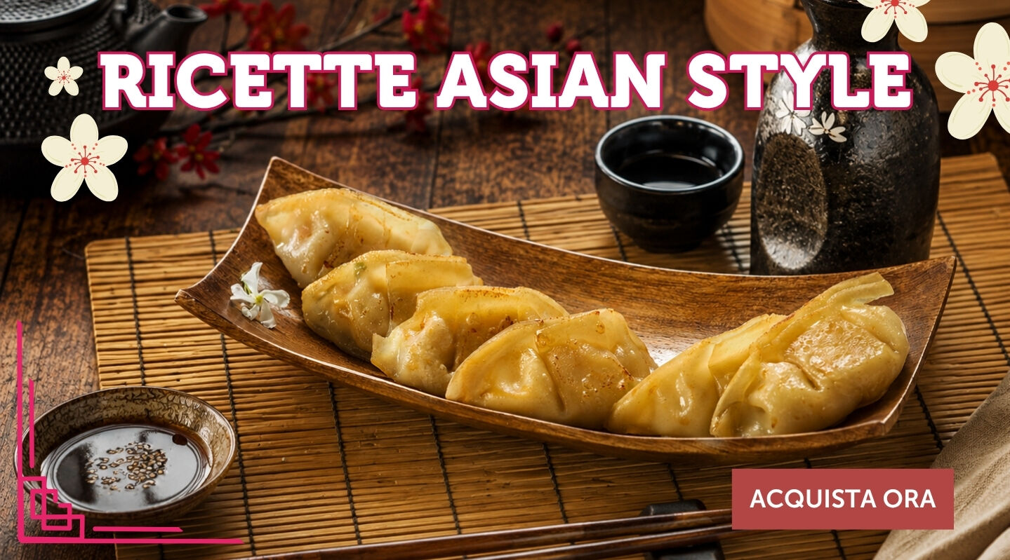 GYOZA CON POLLO E VERDURE