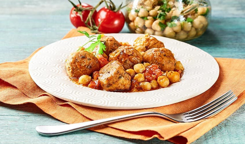 15794 Polpettine di Ceci al Sugo
