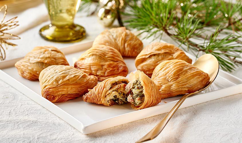 17252 Mini Sfogliatelle Salsiccia e Friarielli bofrost