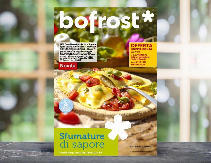 banner Sfumature di sapore - dal 27 Luglio al 15 Agosto 2026 bofrost