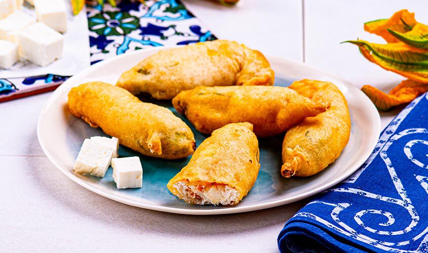 Fiori di Zucca con Feta bofrost