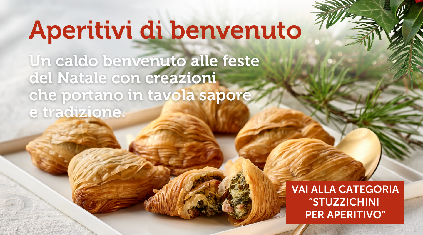 17252 Mini Sfogliatelle Salsiccia e Friarielli