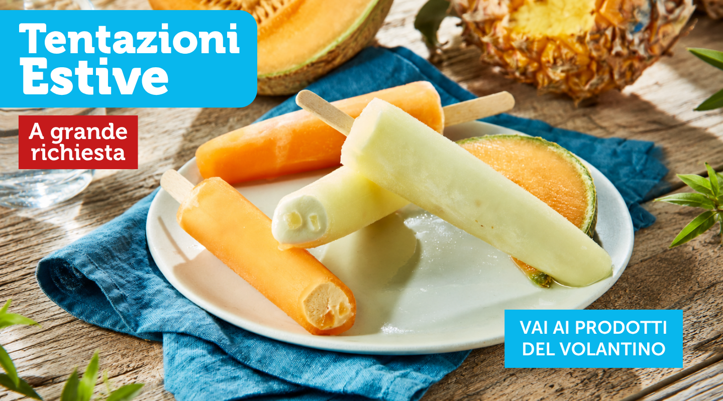 Folder prodotti e promozioni del mese - Tentazioni Estive - dal 13 al 25 Luglio 2026