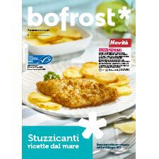 copertina volantino folder stuzzicanti ricette dal mare