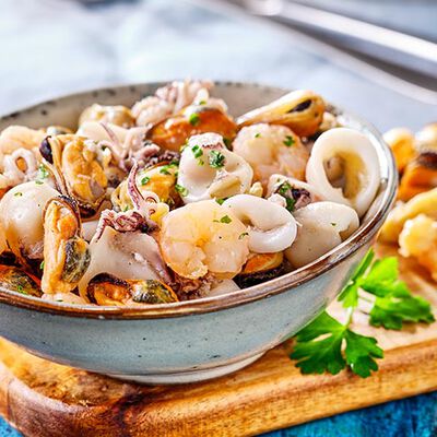 Specialità di pesce - Preparato di mare per risotti e spaghetti