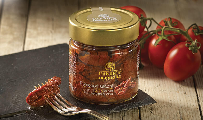 Sottolio - POMODORI SECCHI in olio extra vergine di oliva 38%