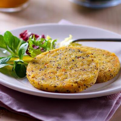 MyLife - Burger di Fave Quinoa e Curcuma