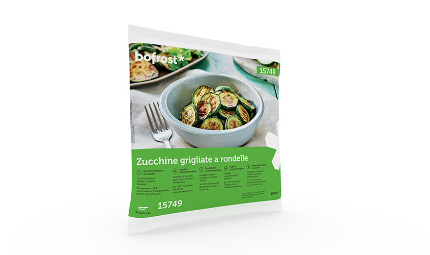 Verdure grigliate e specialità - Zucchine Grigliate a Rondelle