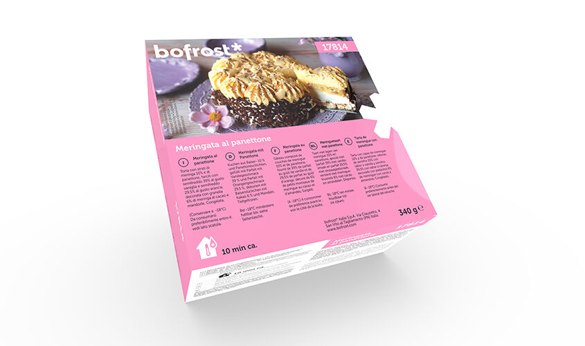 Torte e Dessert - Meringata al Panettone