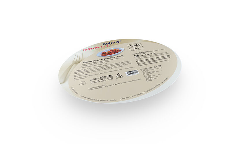 Piatti veloci pronti in un attimo - "I Ristopiatti" Polpette al Sugo di Pomodoro e Piselli