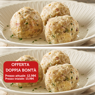 Gnocchi e paste ripiene - Offerta Doppia Bontà - Canederli allo Speck