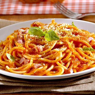 Piatti veloci pronti in un attimo - Bucatini all'Amatriciana