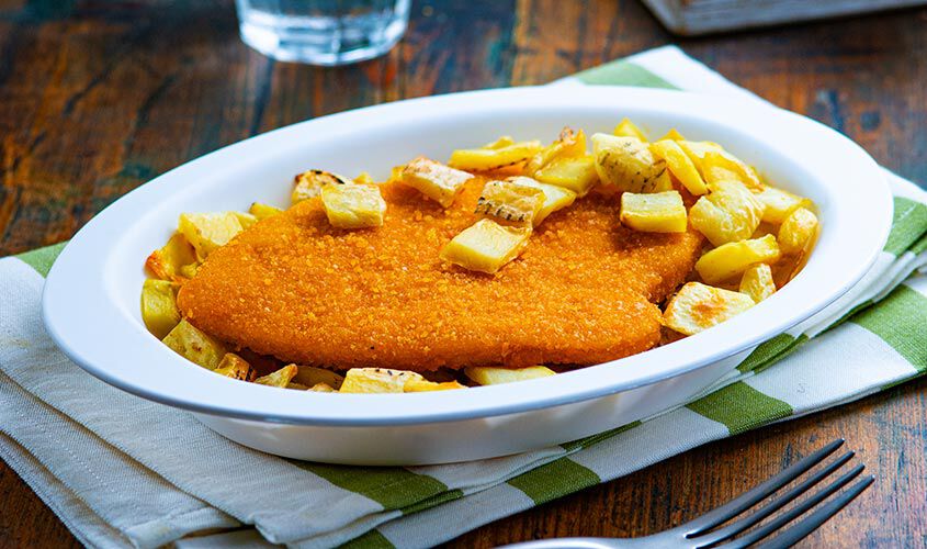 Piatti veloci pronti in un attimo - "I Ristopiatti" Cotoletta di Pollo e Patate