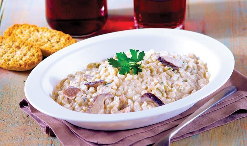 Ristopiatti: i primi piatti gourmet - I Ristopiatti 'Risotto ai Funghi'