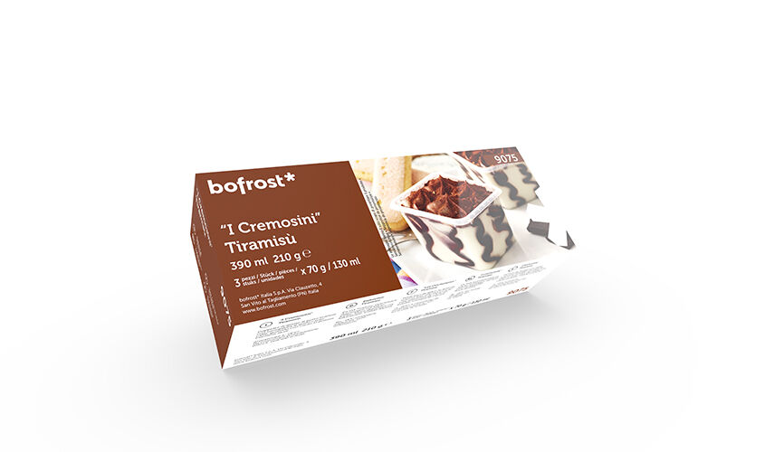 Promozione Mini Formati Gelato - I Cremosini Tiramis&ugrave;