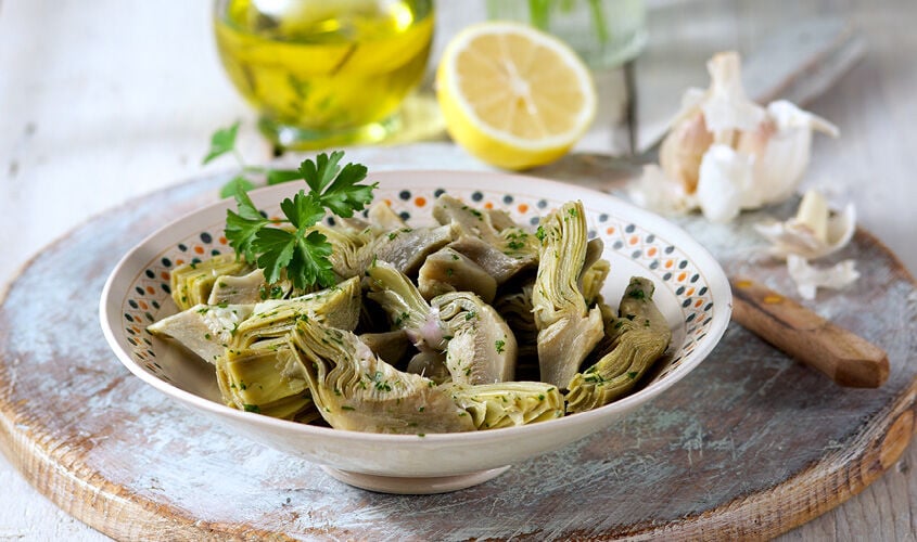 Verdure al naturale - Spicchi di Cuore di Carciofo