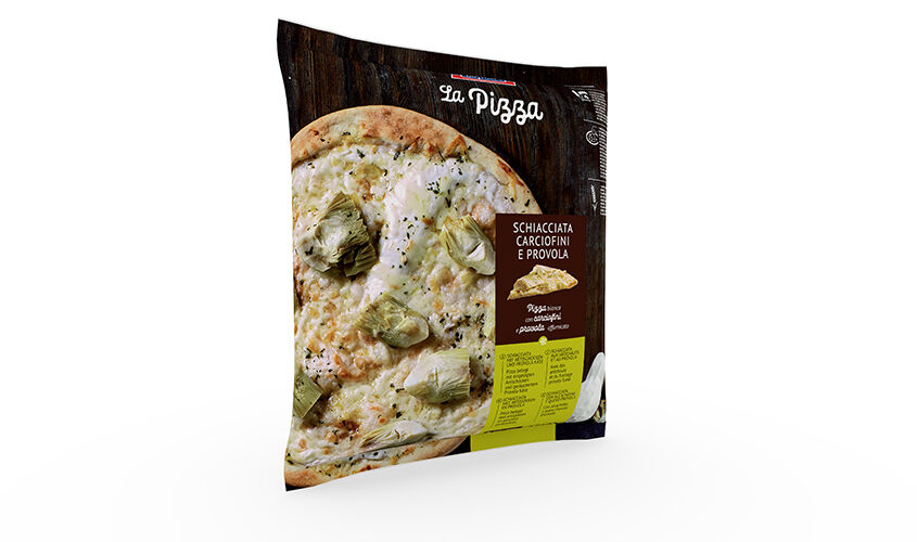 Schiacciate - Schiacciata Carciofini e Provola