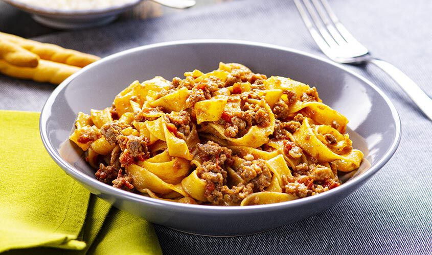 Ristopiatti: i primi piatti gourmet - "I Ristopiatti" Tagliatelle al rag&ugrave; alla bolognese