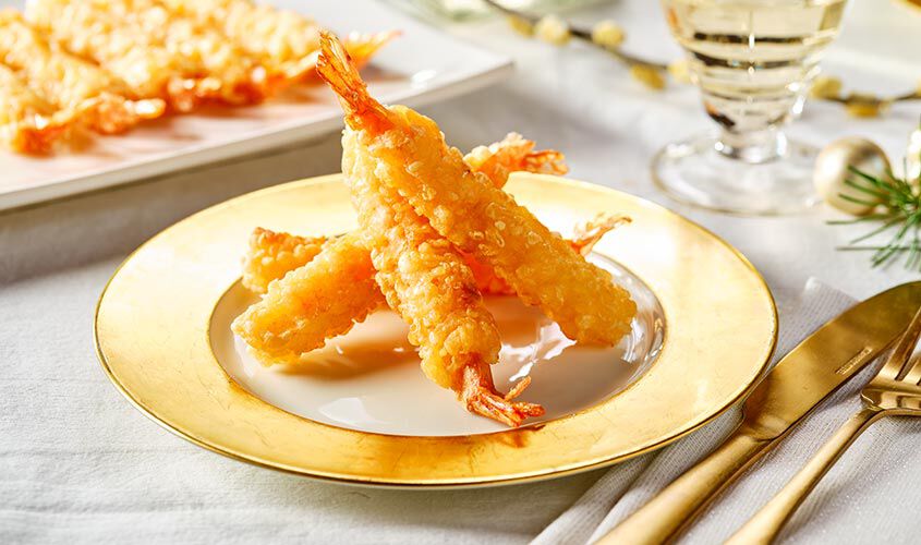 Specialità di pesce - MAZZANCOLLE IN TEMPURA