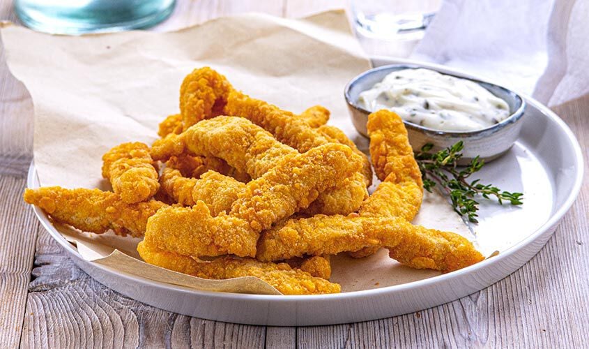 Carne Panata - Striscioline di pollo croccanti