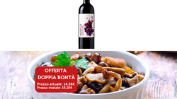 Offerte - Promozione Gran Misto Funghi e Vino Novello
