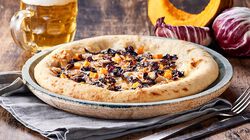 Pizze - Pizza "Bistrot 25" Bianca Radicchio Rosso e Zucca