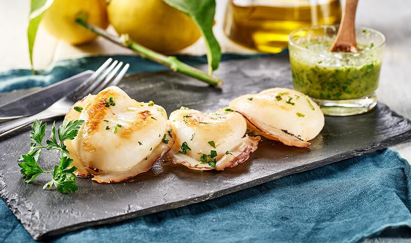 Pesce e crostacei al naturale - Seppie pulite