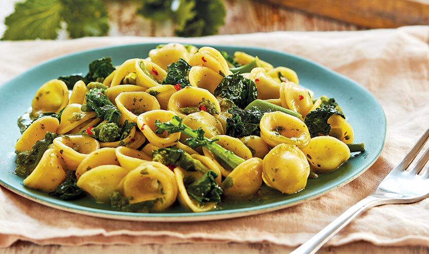Piatti veloci pronti in un attimo - Orecchiette alle Cime di Rapa
