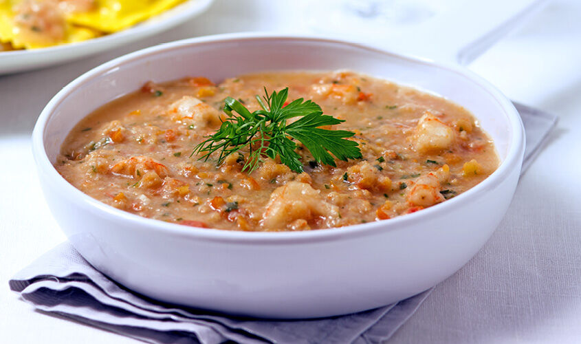 Specialit&agrave; di pesce su prenotazione - Gran Sugo con Astice, Scampi e Gamberi