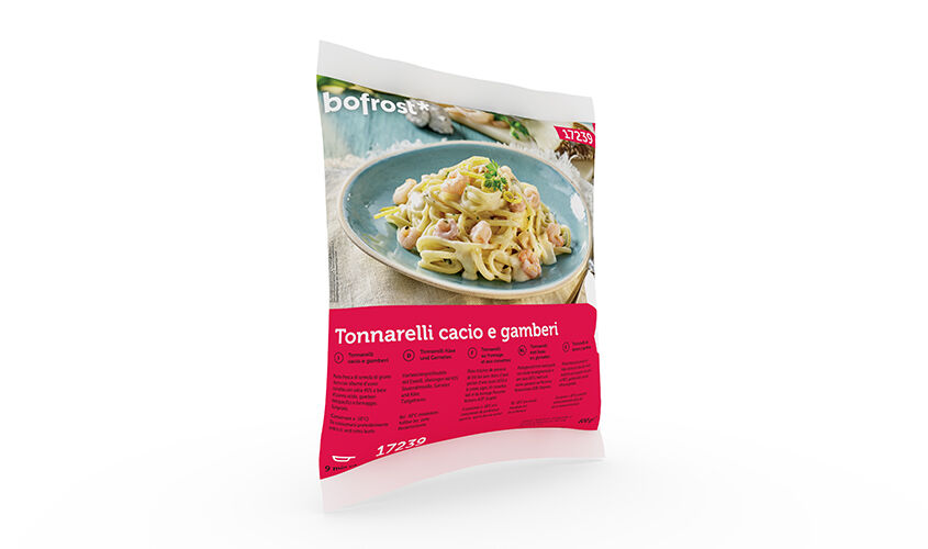 Piatti veloci pronti in un attimo - Tonnarelli Cacio e Gamberi