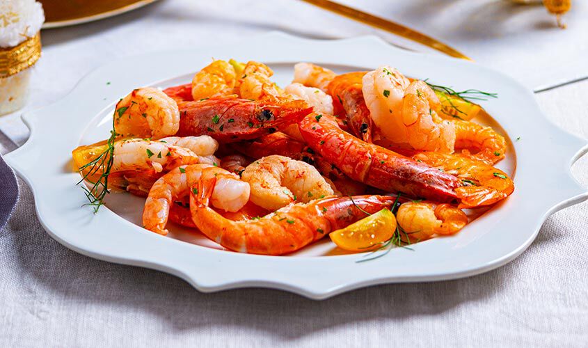 Pesce e crostacei al naturale - Fantasia di Crostacei