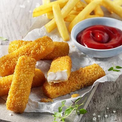 Pesce Panato - Bastoncini di Filetto di Pesce impanati