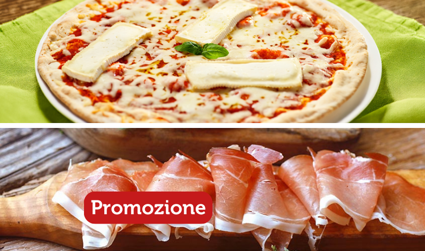 Pizze - Promozione Schiacciata con Brie e Speck di Asiago