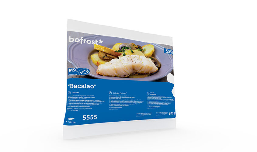 Pesce e crostacei al naturale - "BACALAO"