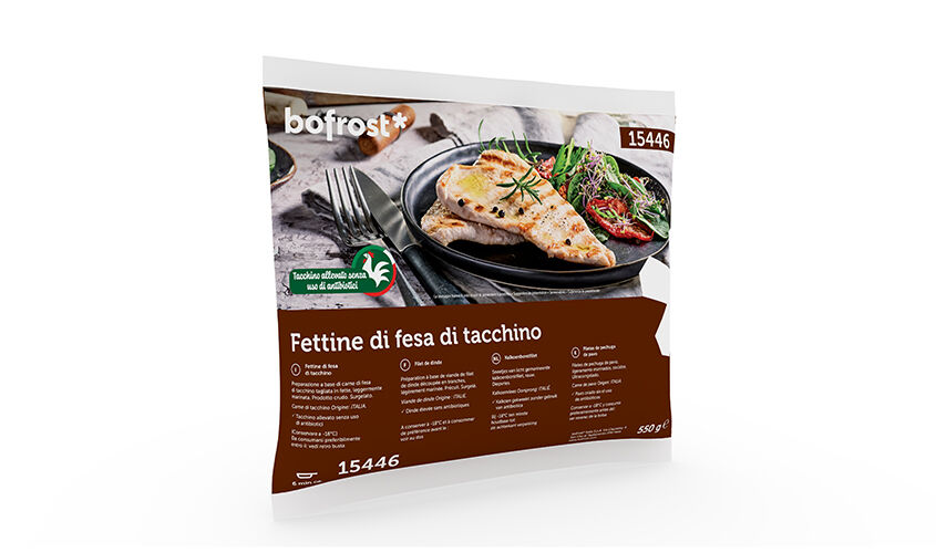 Carne al naturale - Fettine di fesa di tacchino