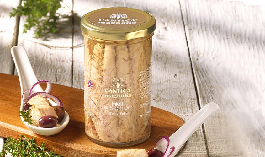 Sottolio - Filetti di Sgombro all'Olio d'Oliva "L'Antica Magnolia"