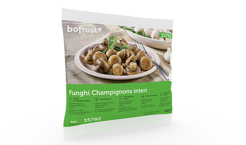 Verdure al naturale - Funghi Champignons Interi