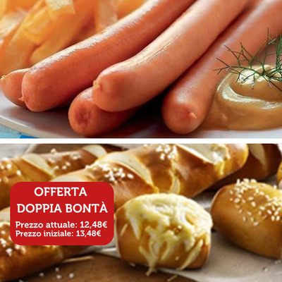 Pane e prodotti da forno - Offerta Brezel-Mania e Würstel alla Viennese