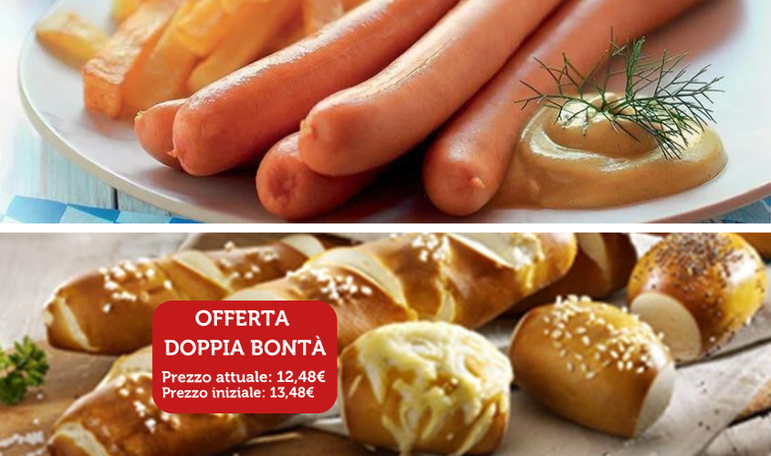 Pane e prodotti da forno - Offerta Brezel-Mania e Würstel alla Viennese