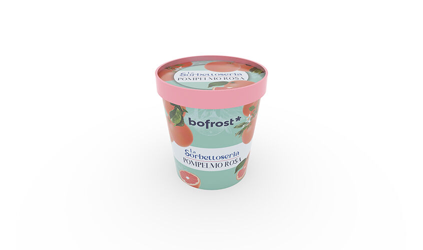 Vaschette - "La Sorbettoseria" Pompelmo Rosa