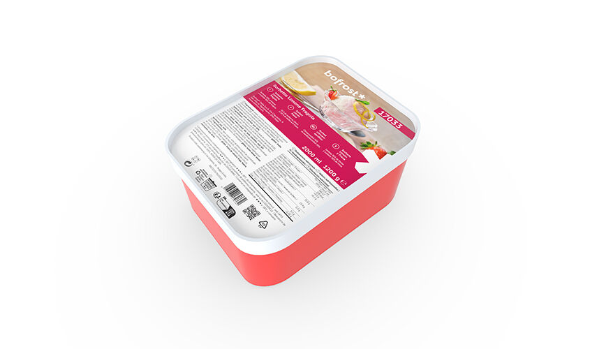 Vaschette - Sorbetto Limone e Fragola