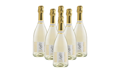 Vini in offerta - Offerta 6 bottiglie Cuve&eacute; Vino Spumante Extry Dry Millesimato