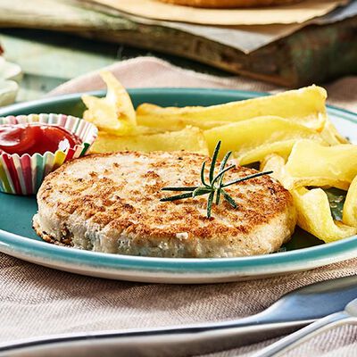 Hamburger e polpette - Burger di pollo