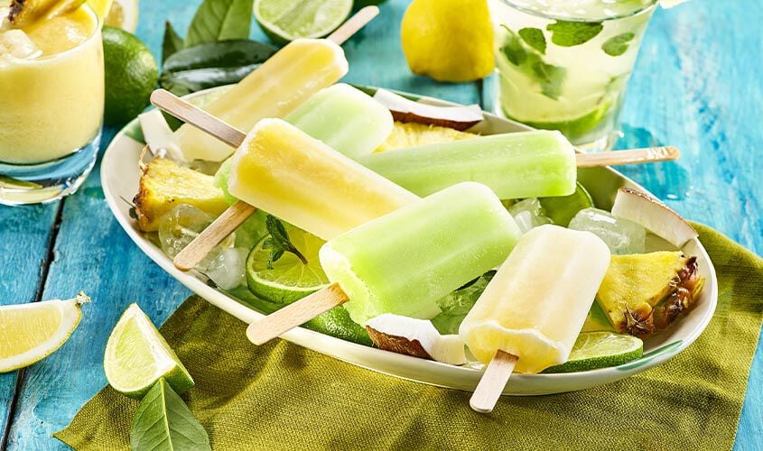 Stecchi e bastoncini - Ghiacciolo Pi&ntilde;a Colada