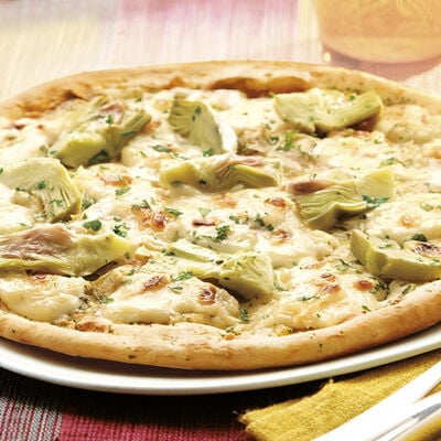 Schiacciate - Schiacciata Carciofini e Provola