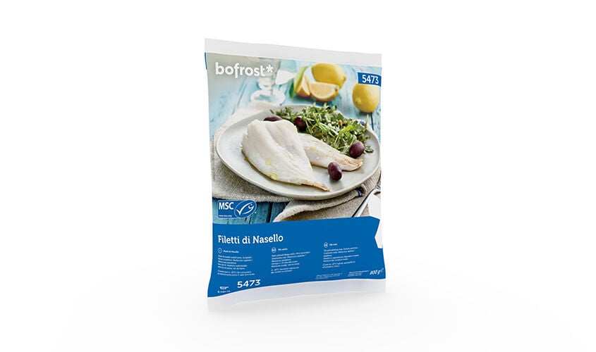 Pesce e crostacei al naturale - Filetti di Nasello