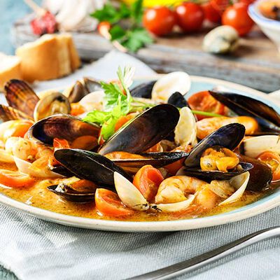 Specialit&agrave; di pesce - Saut&egrave; di Mare