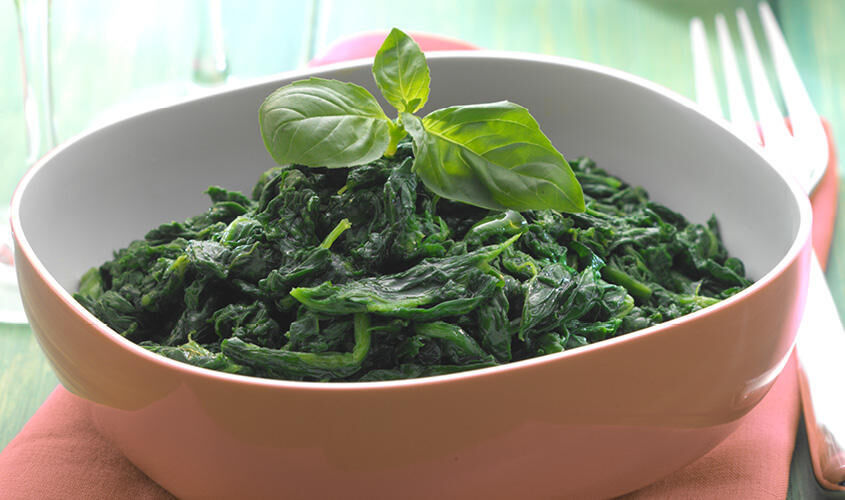 Verdure al naturale - Spinaci