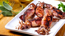 Pesce e crostacei al naturale - Calamari Patagonici Interi Puliti